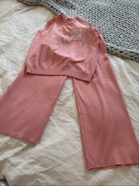 LOEWE Knit Matching Set Two Piece Set